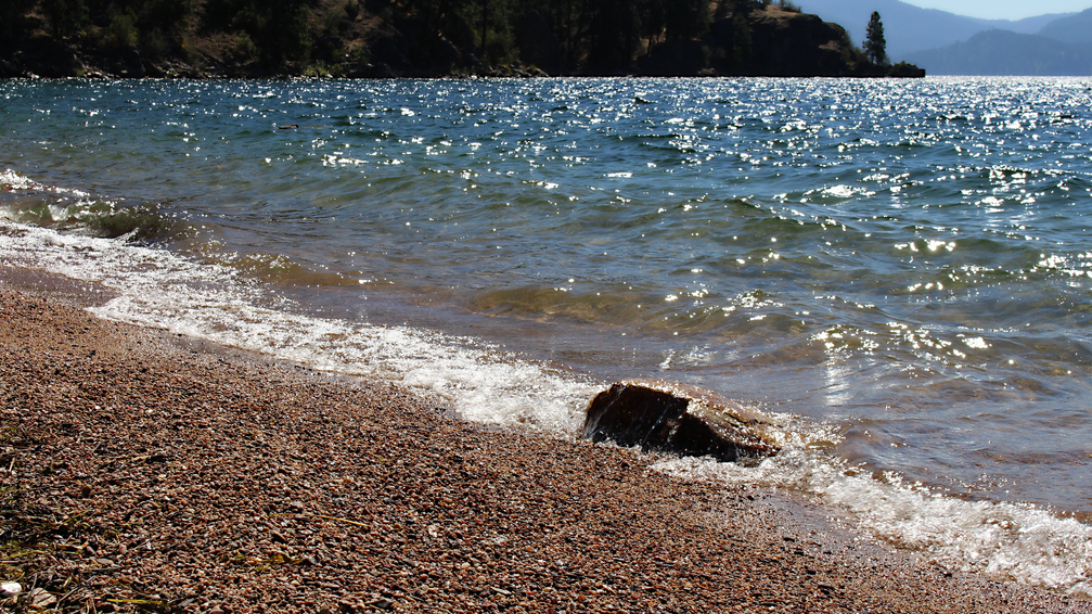 Crashing on the rock 